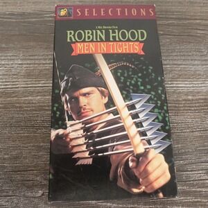 Fox Video Robin Hood Men in Tights VHS Movie Black Good Mel Brooks Comedy 1993